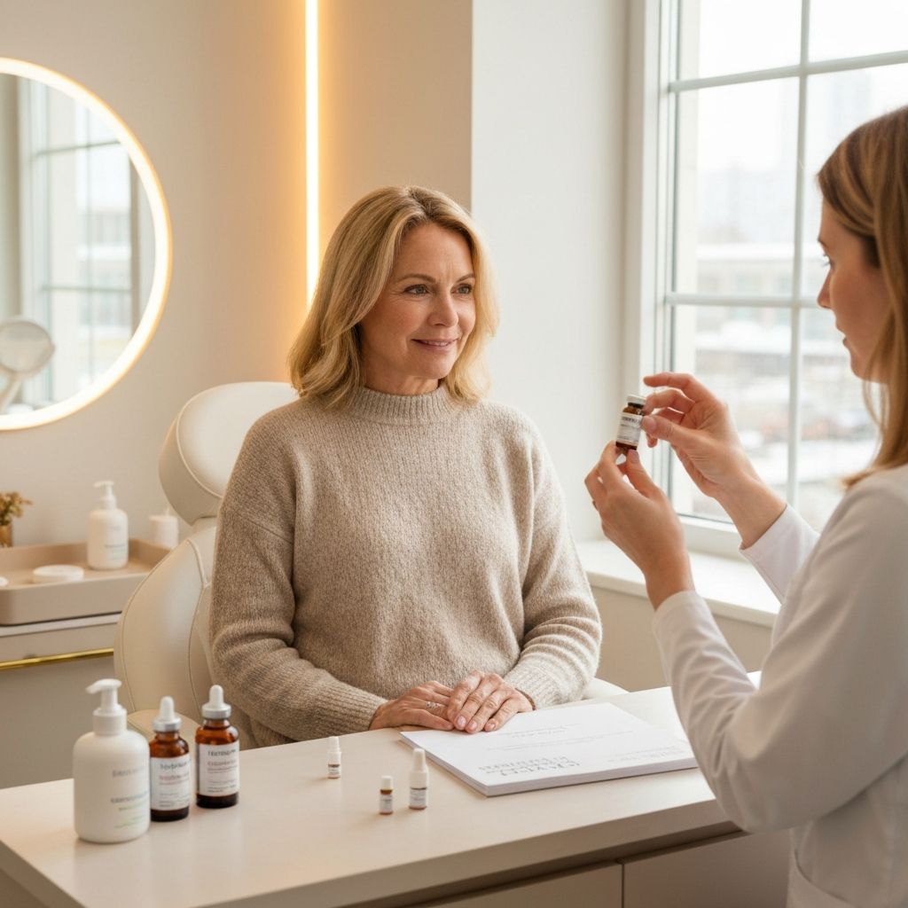 Advanced skincare consultation